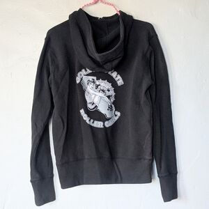VINTAGE Golden State Roller Girls Zip Up Hoodie - Rare Sport-Tek